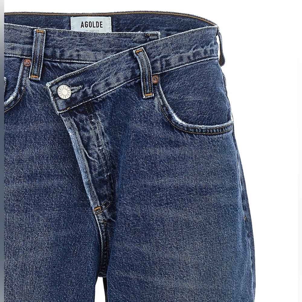 AGOLDE
Indigo Criss Cross Upsized Jeans